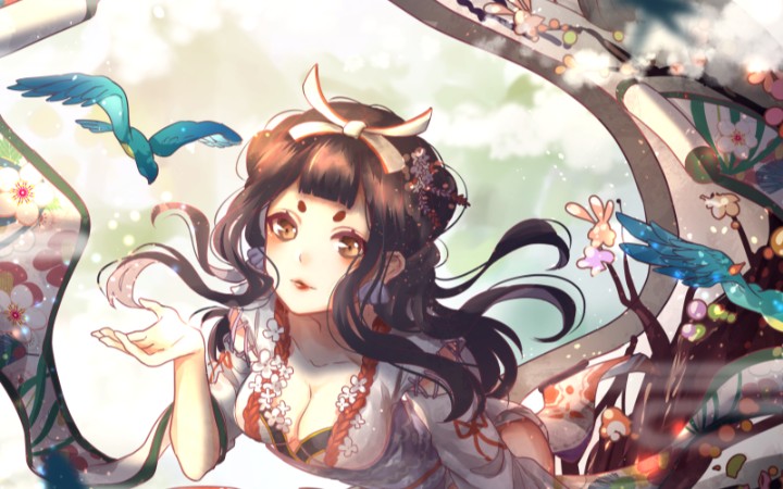 [决战平安京]新式神花鸟卷试玩
