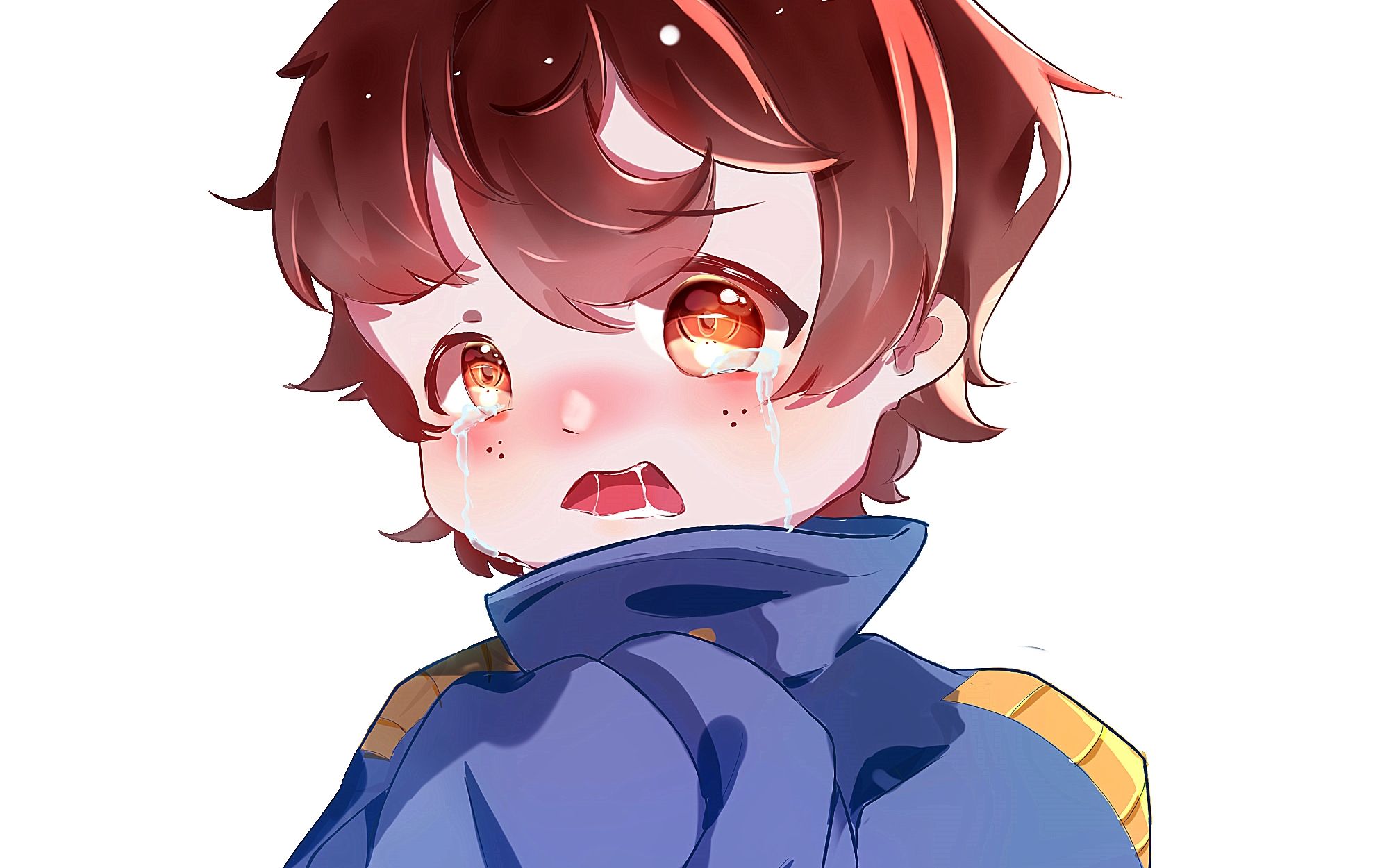 【绘/粗心超人】谁能拒绝委屈哭哭脸的小男孩呢