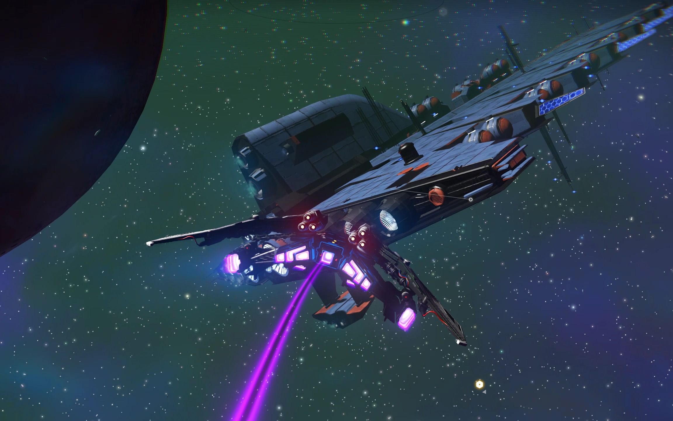 无人深空 完全体歼星舰 坐标内附