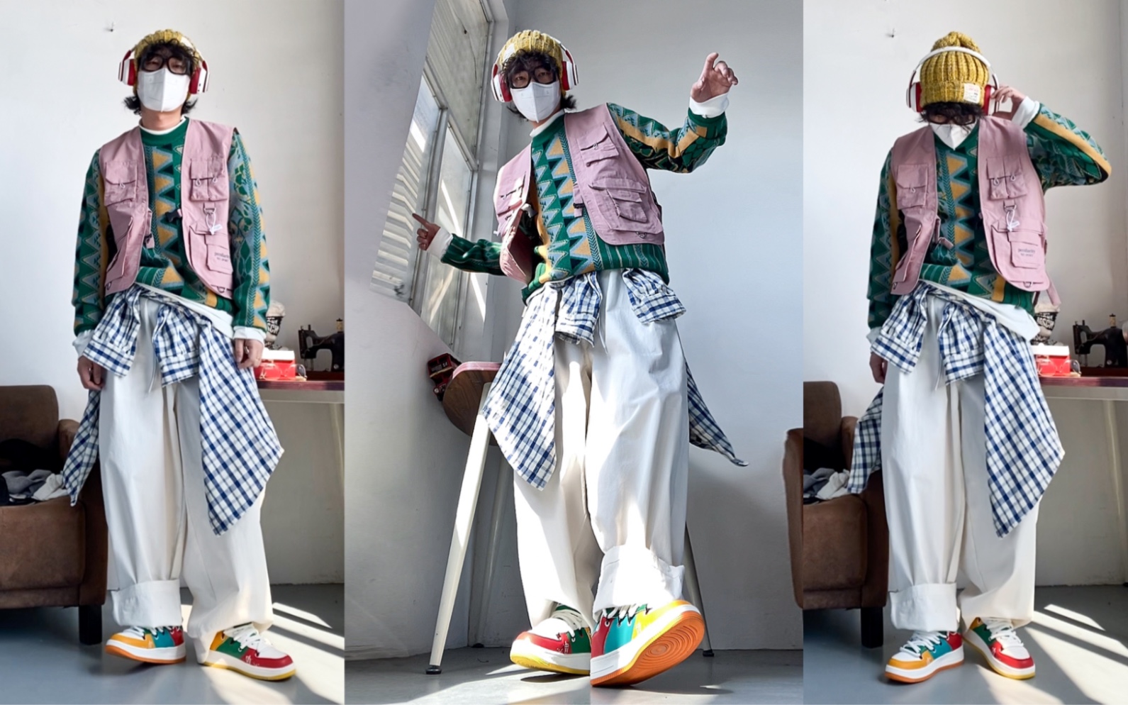 配色大胆一些/男生的多巴胺视觉穿搭