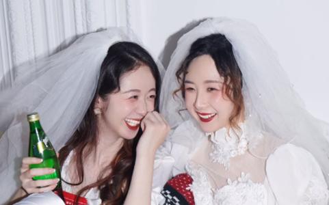 好快乐的婚纱闺蜜写真哔哩哔哩bilibili