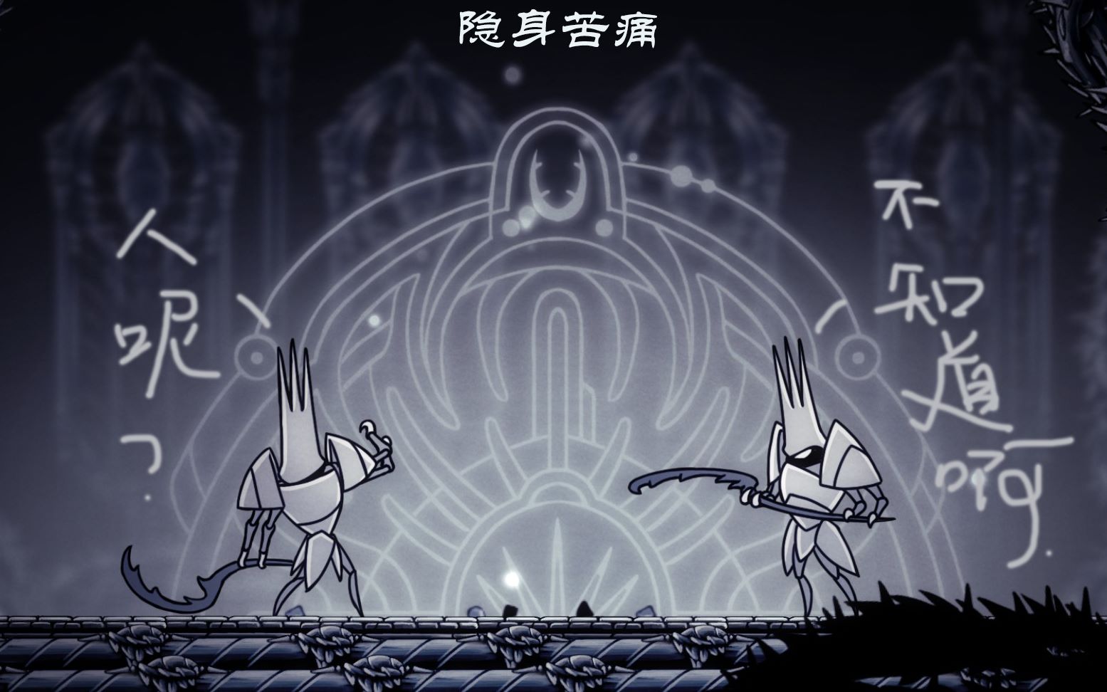 白宫守卫白王的秘密由我们来守人呢空洞骑士隐身苦痛之路