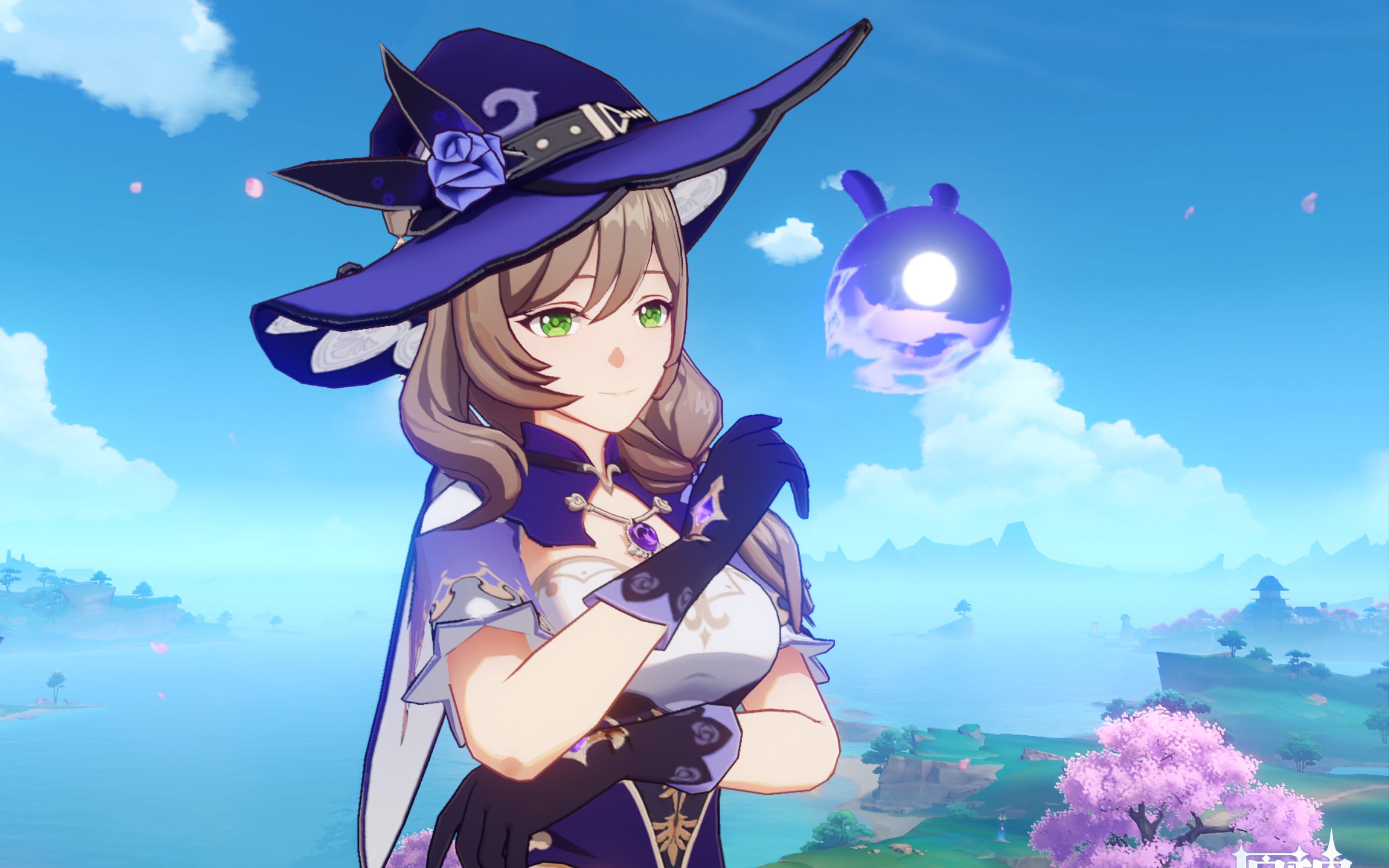 【原神】跟紫色仙灵挺搭配的老婆们欣赏