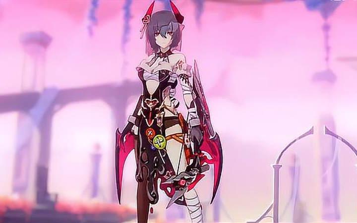 崩坏3:米哈游懂个锤子的恶魔?渡鸦测试服皮肤,给出最抽象答案