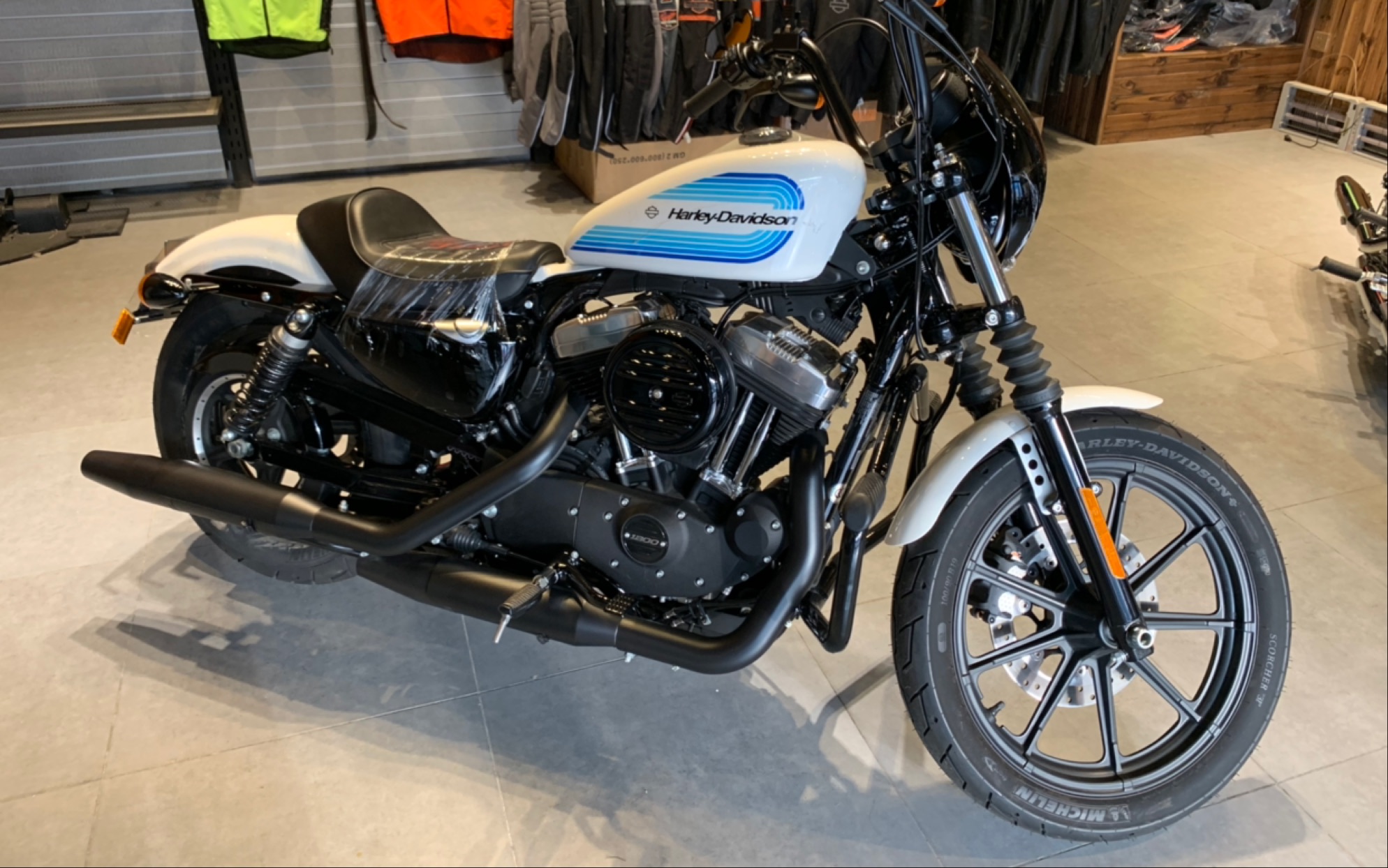 哈雷iron1200硬汉 静态视频