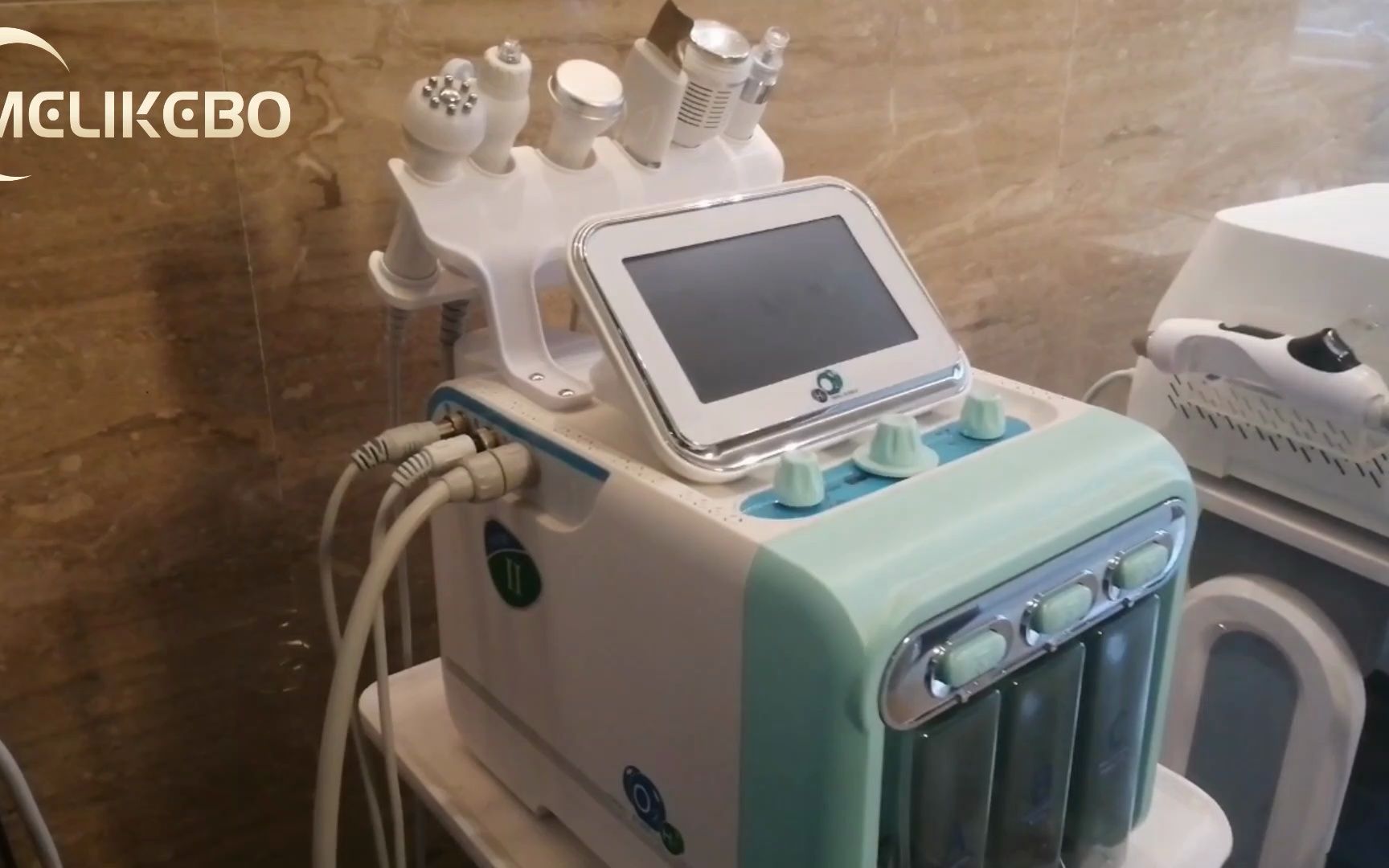 美容院脸部深层清洁仪器 氢氧小气泡贴牌代加工