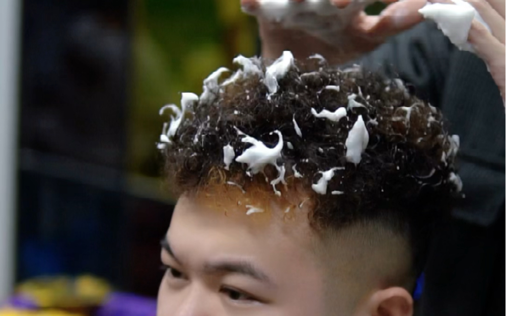 男士烫发 库兹马同款绵羊卷 #库兹马 美式绵羊卷 美式羊毛卷 2222