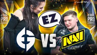 【CSGO】Легчайшая Победа Против EG | NAVI CSGO ВЛОГ
