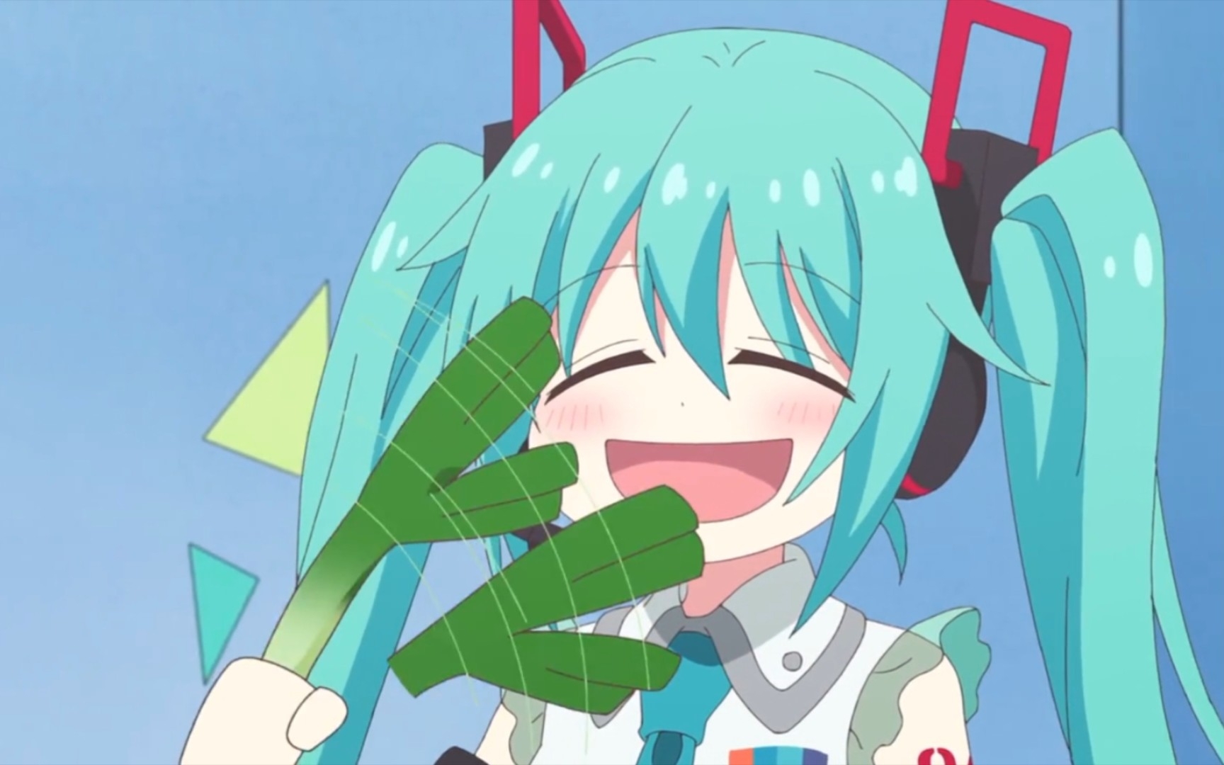 miku逛漫展,甩着大葱唱着(甩葱)歌,突然就被门卫给拦了_哔哩哔哩