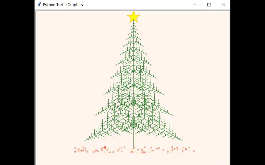 圣诞节要到了 利用网上学的代码画个圣诞树哔哩哔哩bilibili