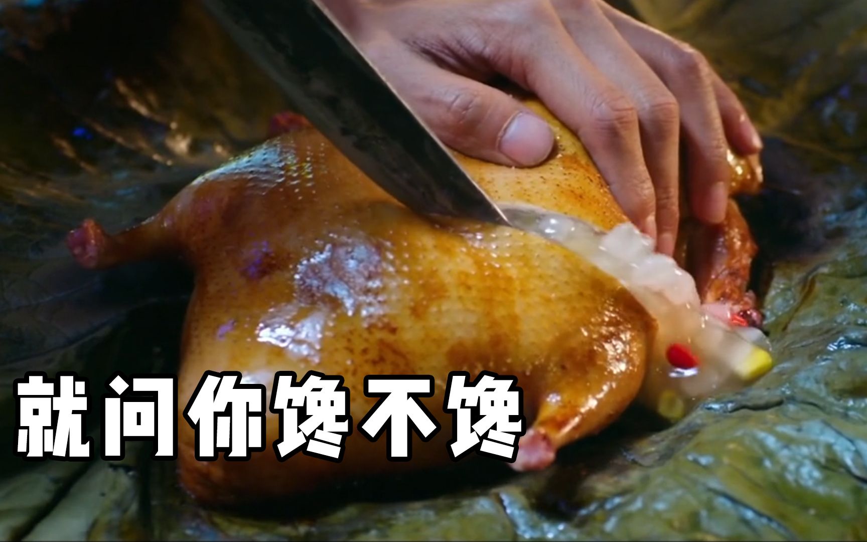 会爆汁的乾坤叫花鸭,就问你馋不馋,隔着屏幕我都多吃了两碗饭-崽崽撩