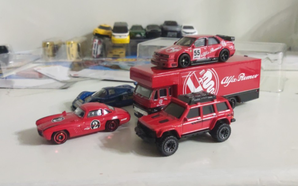 风火轮 普卡 开箱 阿尔法 罗密欧运输车队 开箱 纯享 无字幕无讲解