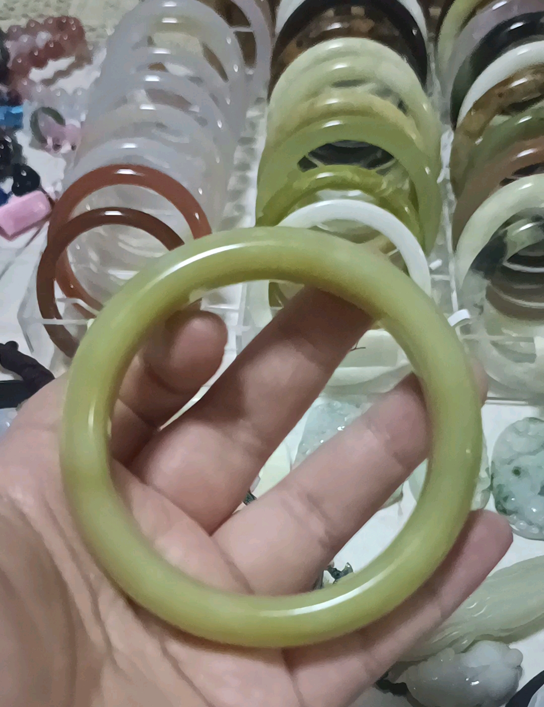 岫玉手镯37号