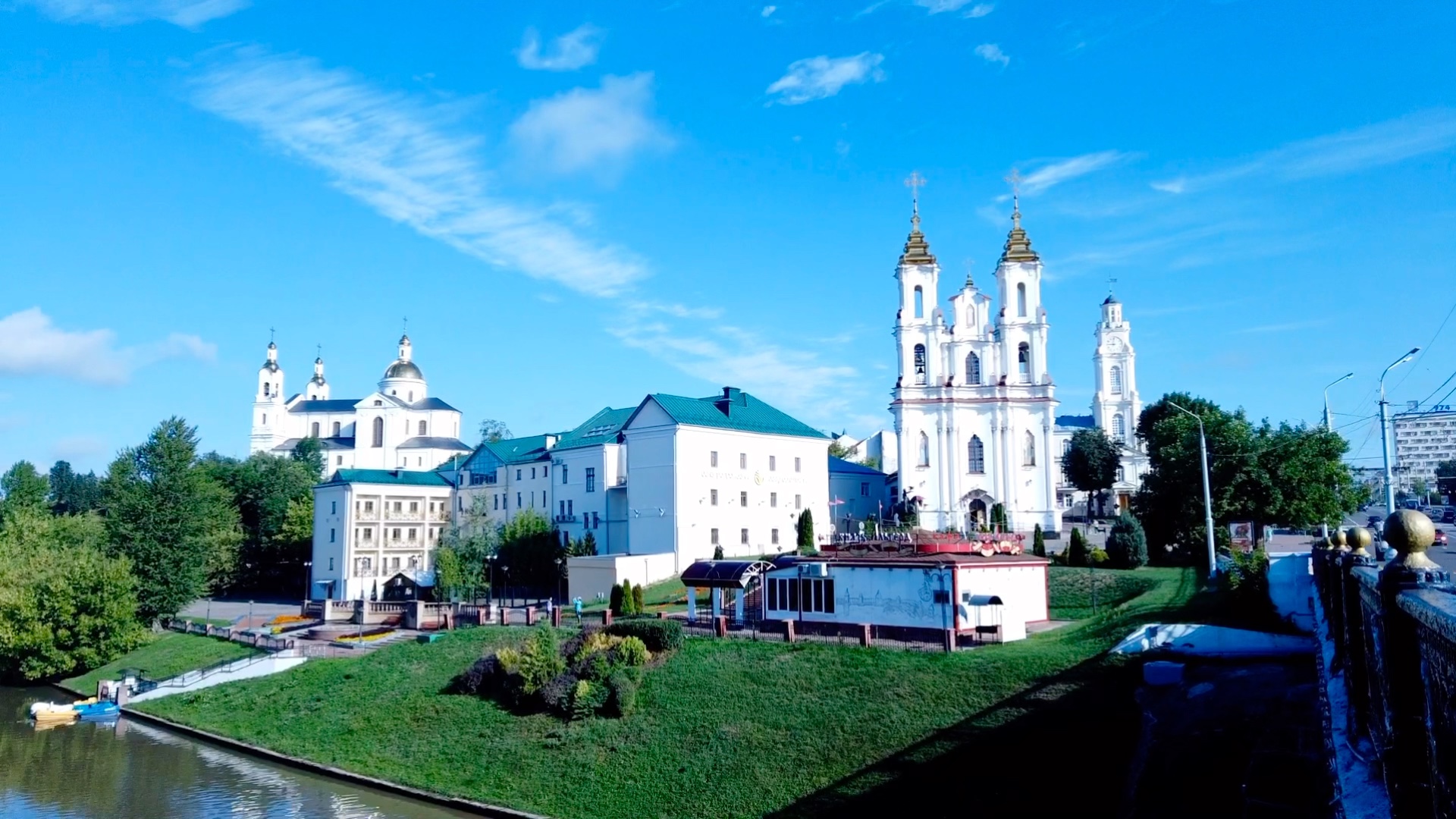 白俄罗斯vitebsk教堂景色