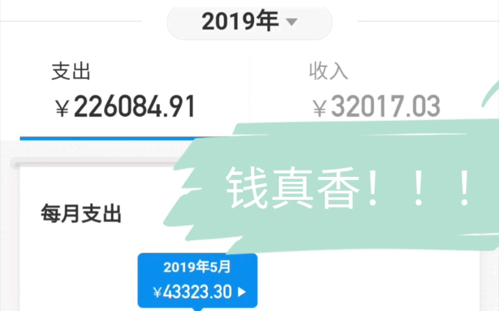 【韭笙花】入坑两年支付宝微信账单支收对比/你想象不到手帐胶带坑到底有多烧钱!流下了贫穷的眼泪!哔哩哔哩bilibili