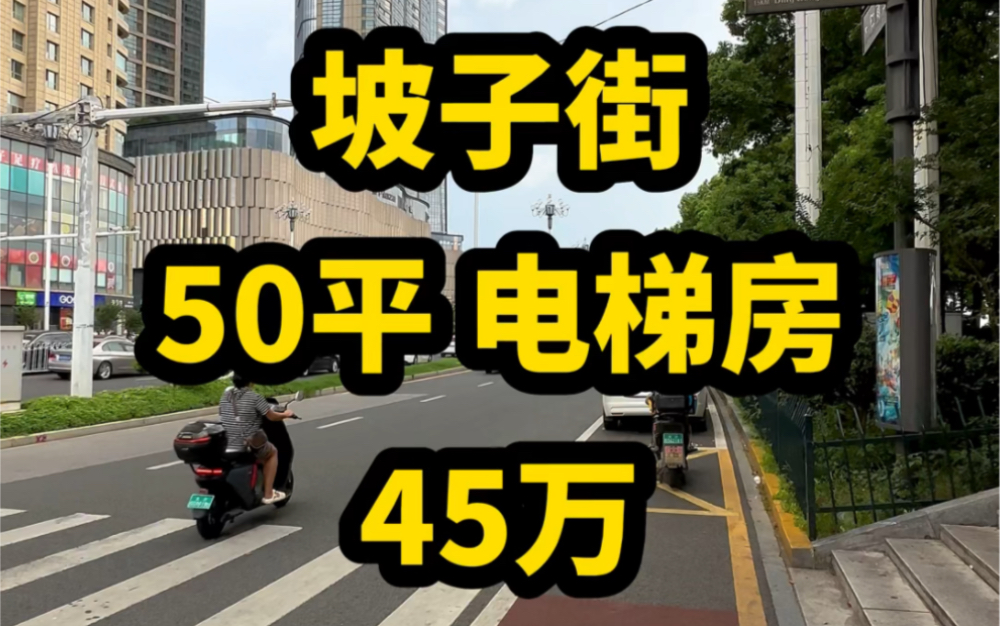 坡子街【50平 45万】电梯房!地铁口,车位原价出!这个房东真可爱!#长沙二手房哔哩哔哩bilibili