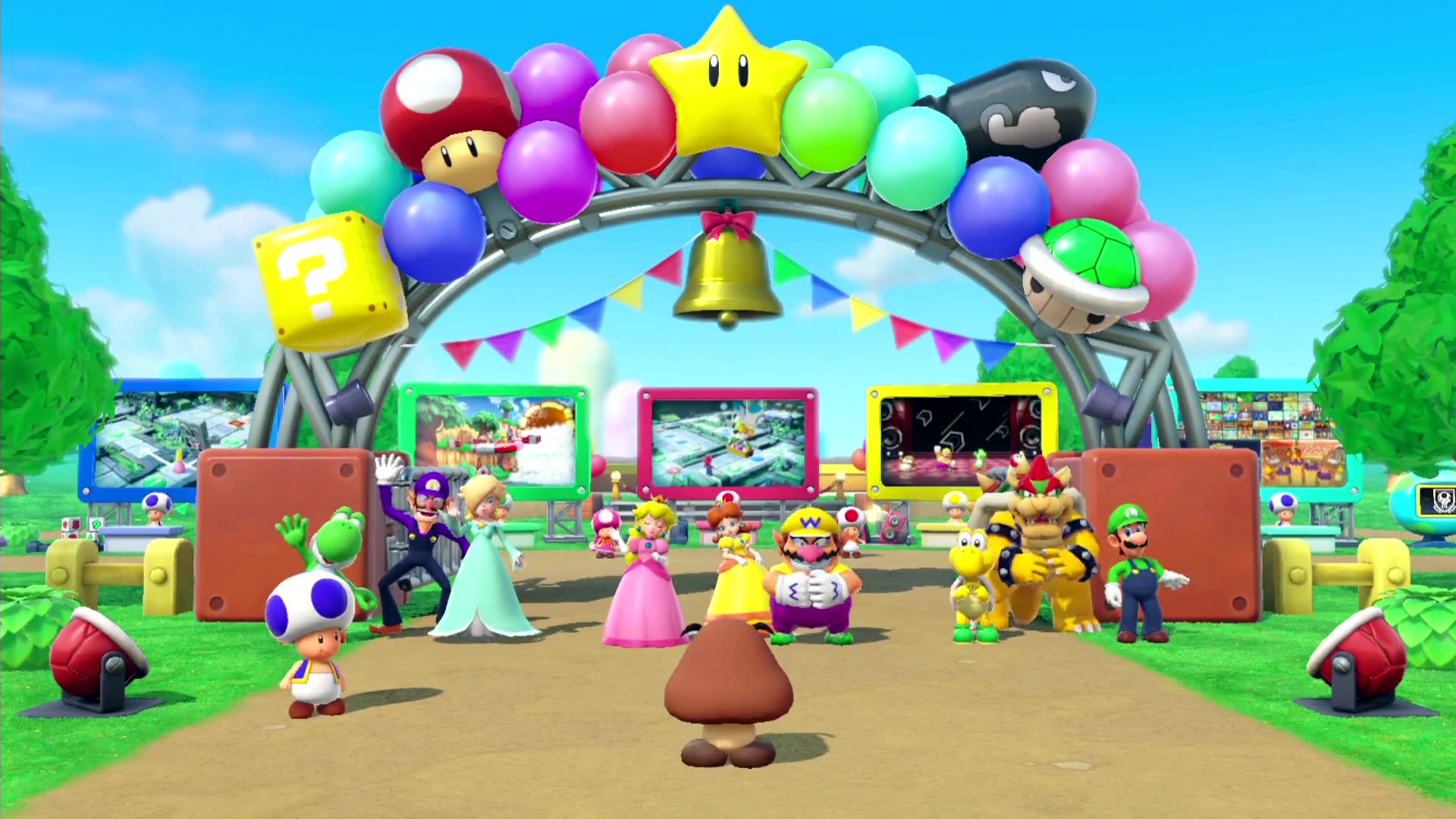 马里奥派对试玩小柯在线尬舞耐力赛比拼小伙伴聚会神器