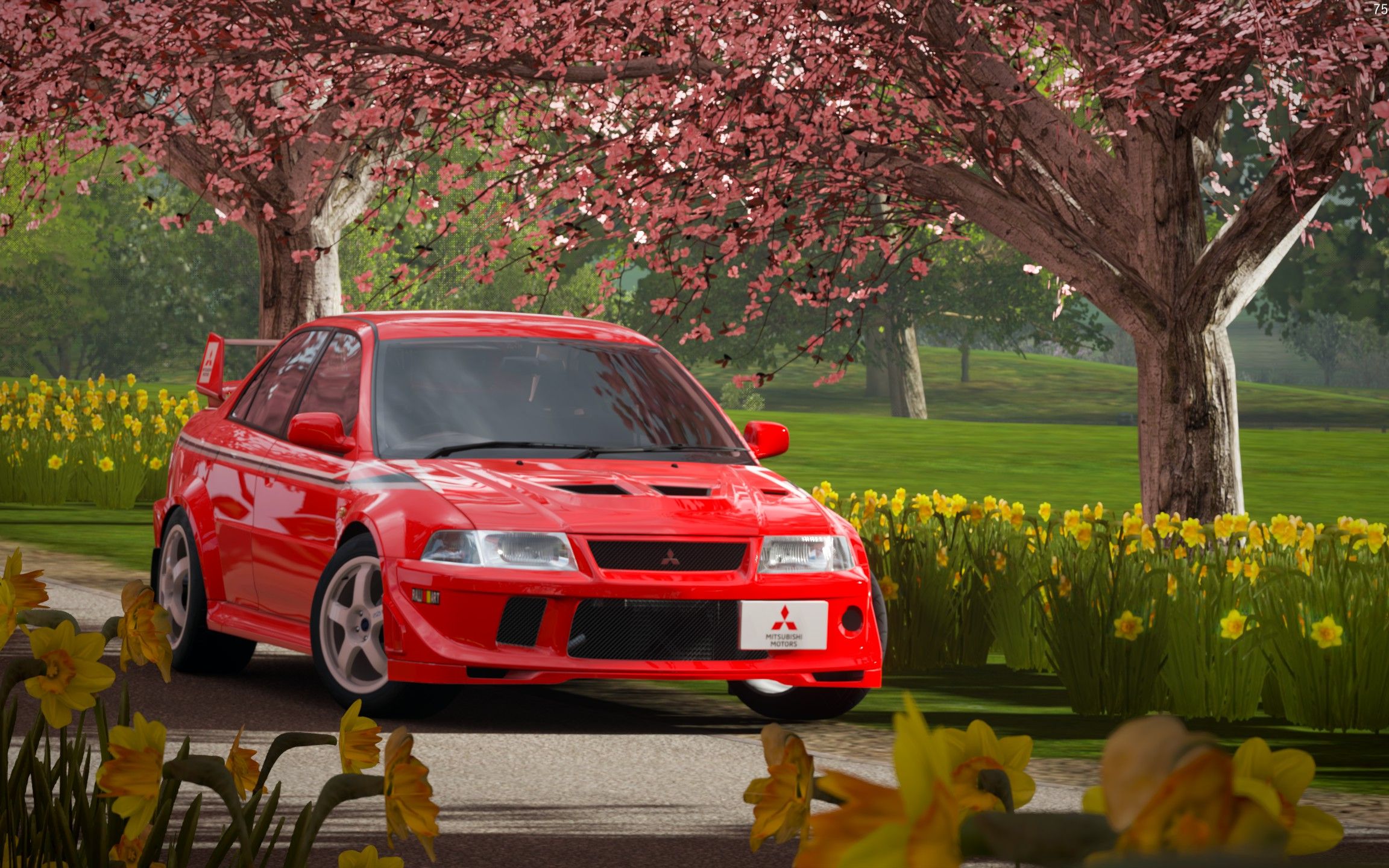 地平线4 evo上山