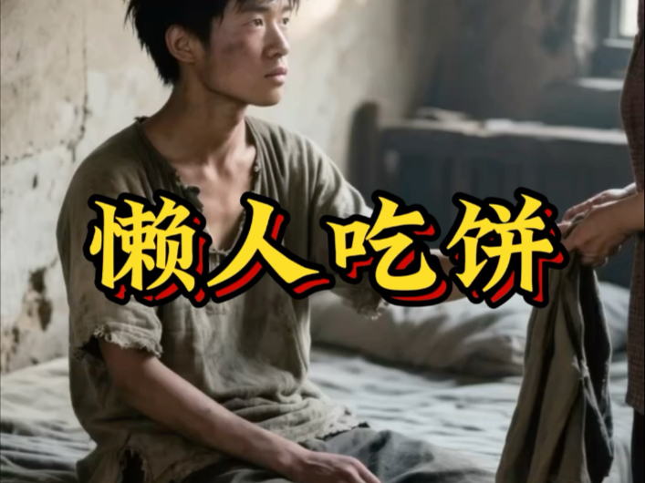 懒汉李四的救命饼.#民间故事 #成语故事