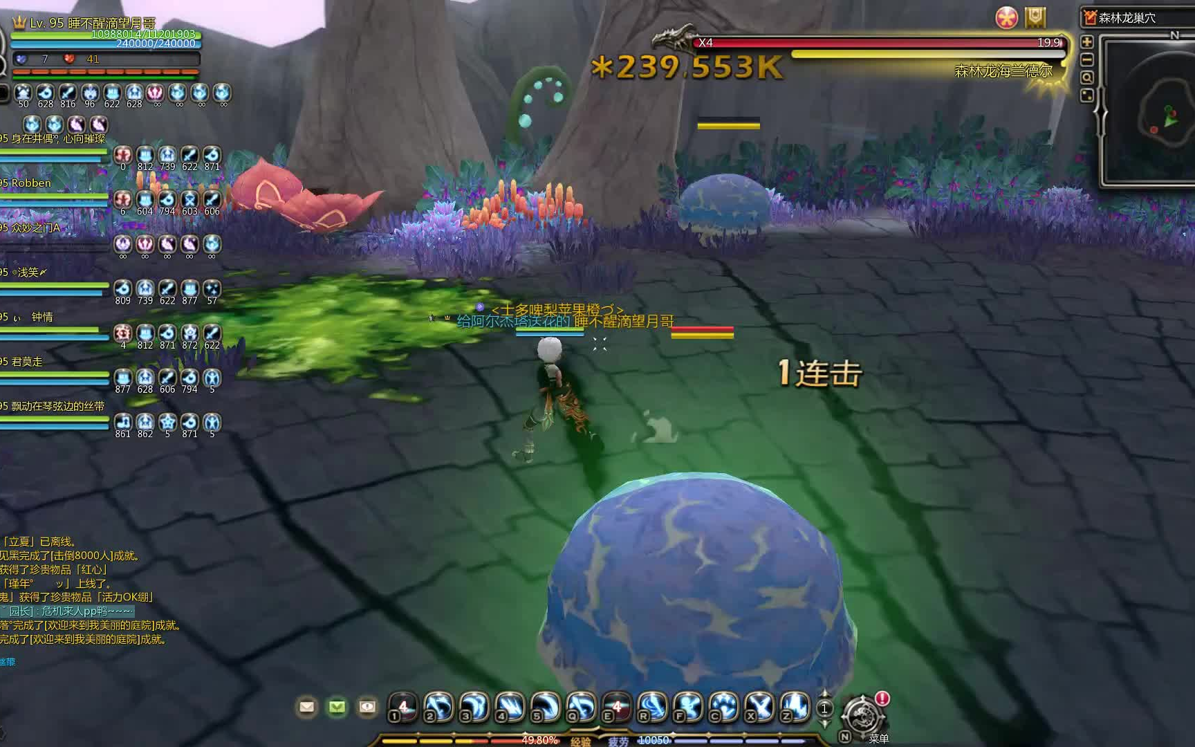 龙之谷 森林龙蘑菇侠(无黄蘑菇)