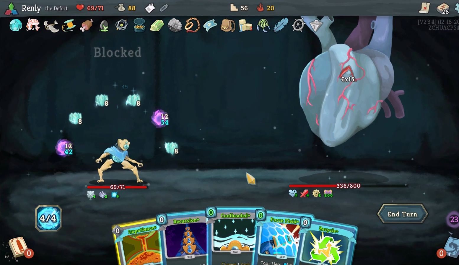  杀戮尖塔>我们鸡煲特有的无攻击牌无限