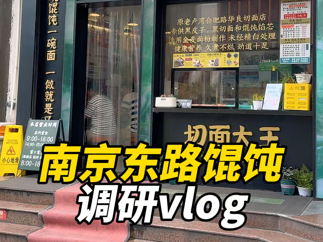 失业第101天|南京东路馄饨调研vlog~哔哩哔哩bilibili