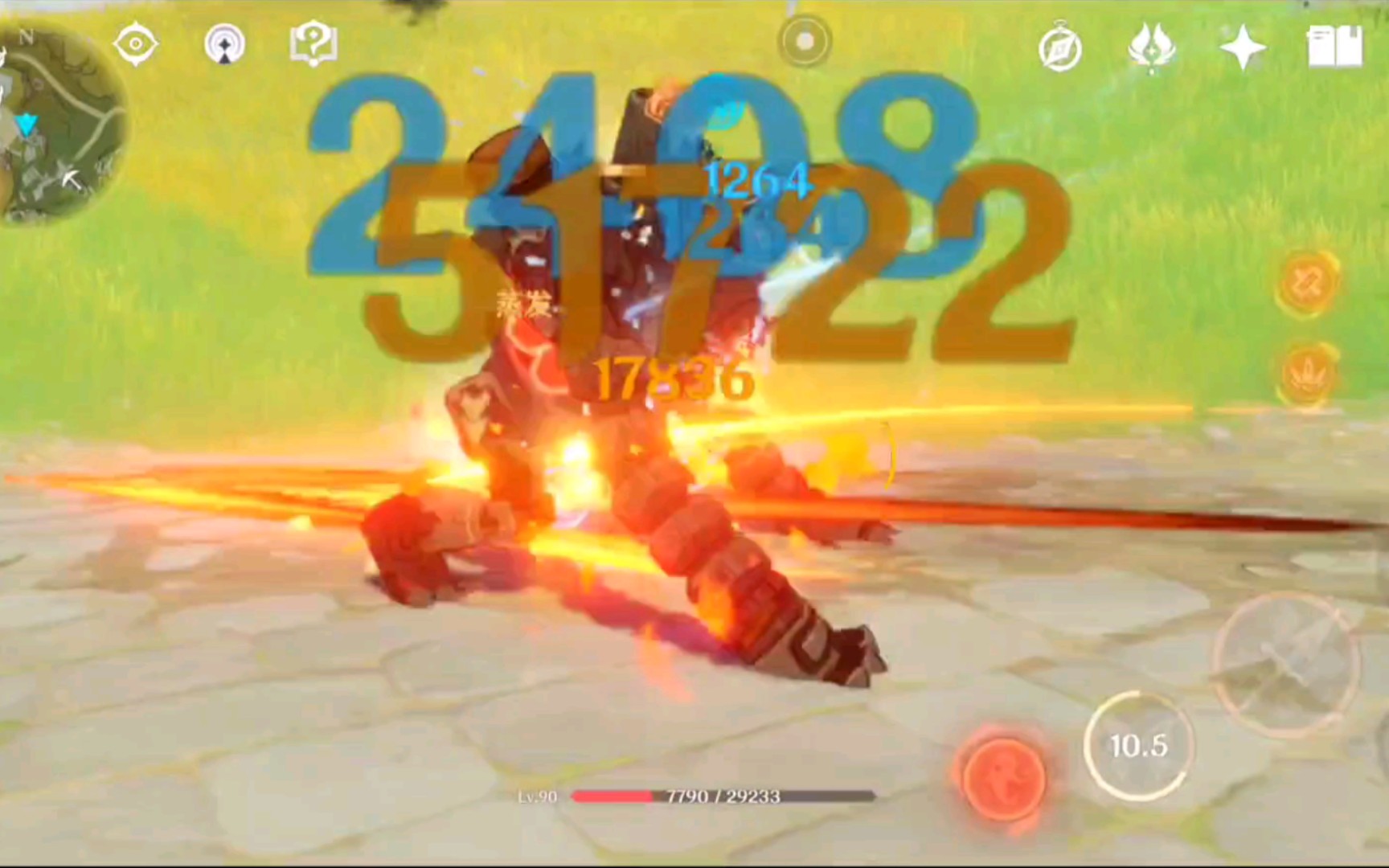 原神胡桃重击5万正常吗达没达到人均水平