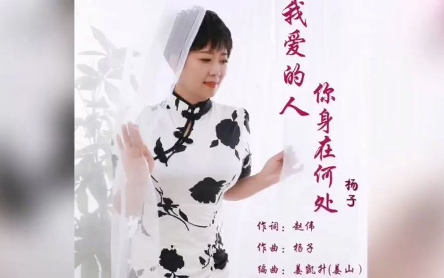 [图]我爱的人 你身在何处 作词：赵伟 作曲：杨子 演唱：杨子