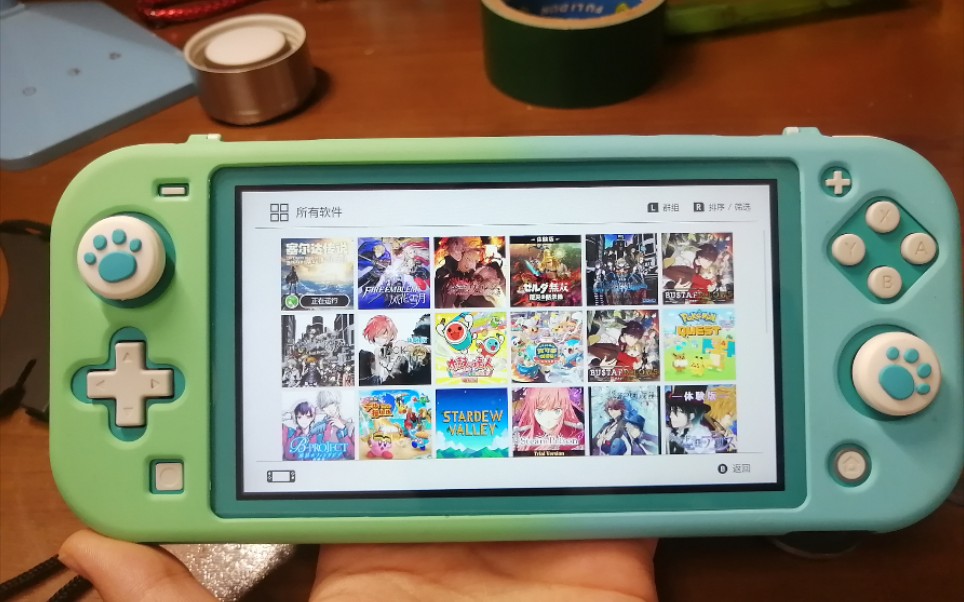 [图]800买的二手switch lite，还带风花雪月，星露谷，空洞等游戏，大家看看赚不赚