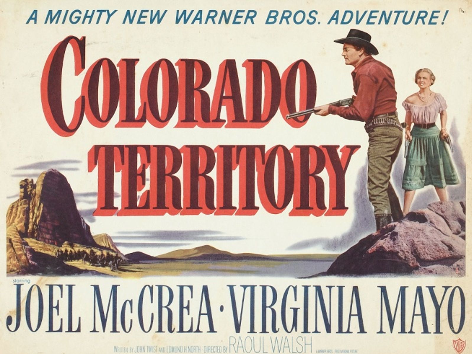 [图]【中英字幕】虎盗蛮花 Colorado Territory (1949) 拉乌尔·沃尔什+乔尔·麦克雷+弗吉尼亚·梅奥+多罗茜·马龙