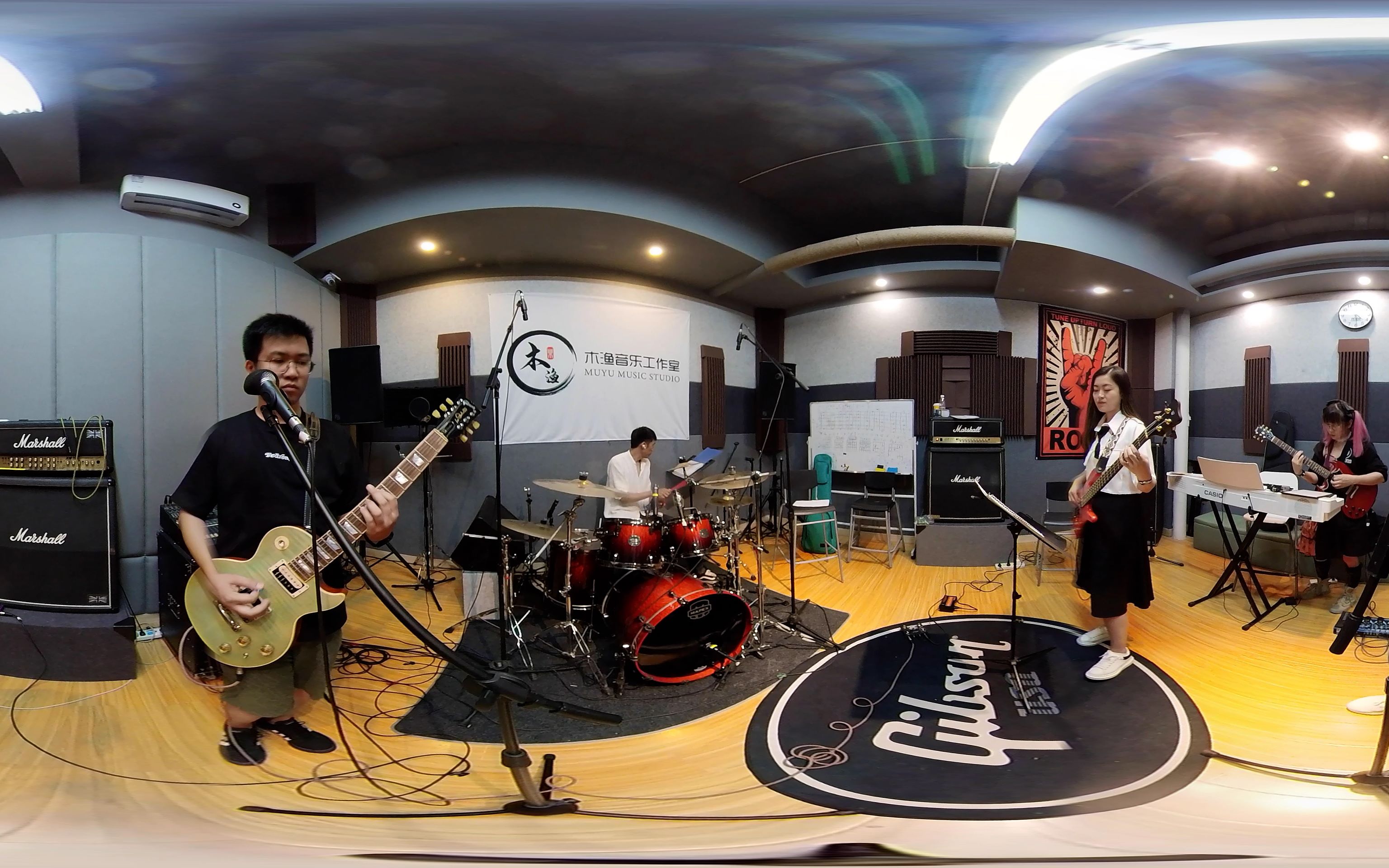 白鹿司想去海边翻自夏日入侵企划乐队第一次排练人全纪念视频全景