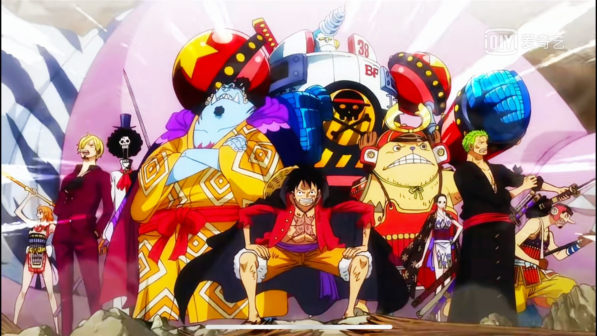 海贼王 1000集 纪念,几乎每一帧都可以收藏