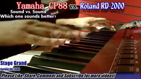 Yamaha CP88 vs Roland RD-2000- Super Synth Comparison! Which One