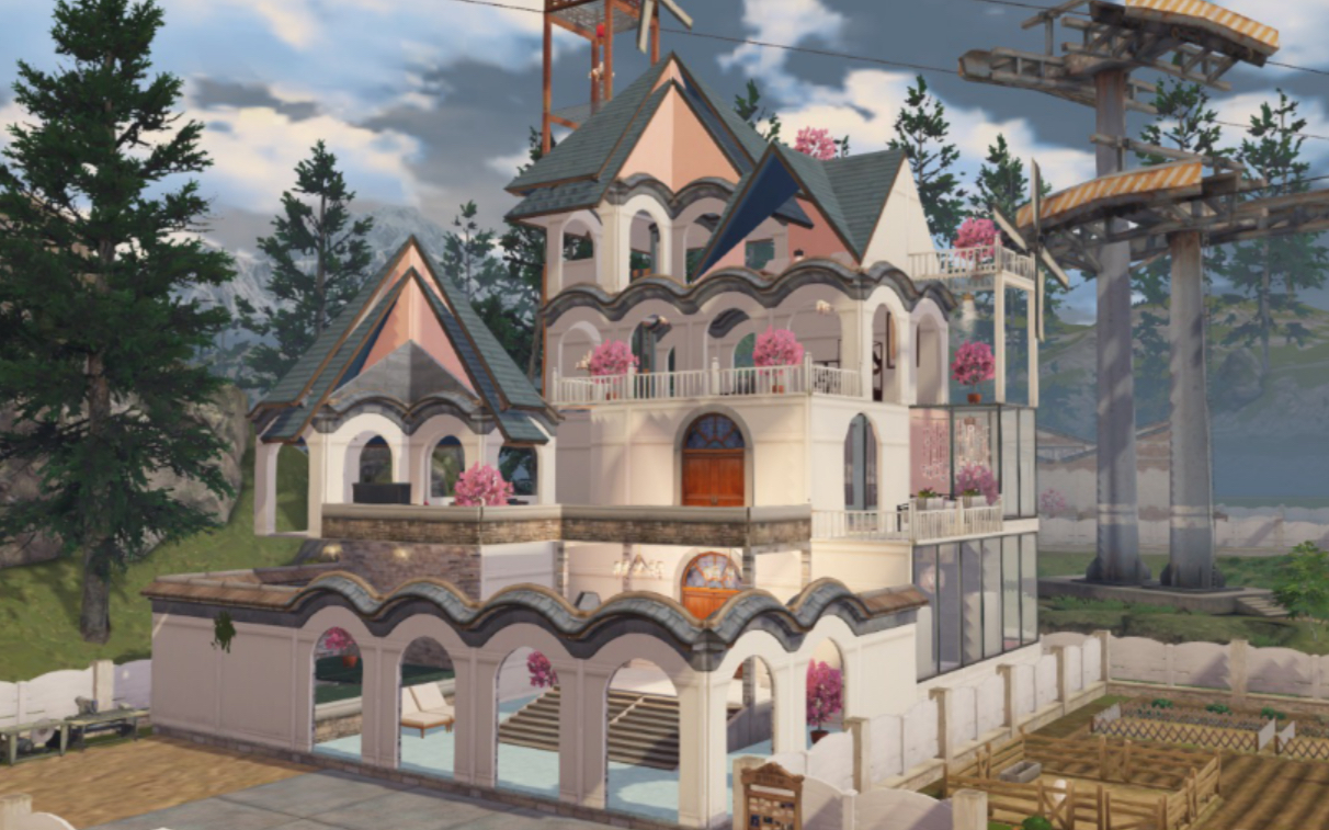 明日之后新结构景门建筑蓝图教程致纪念碑谷