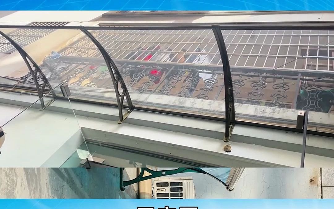 常州铝合金雨搭定做厂家