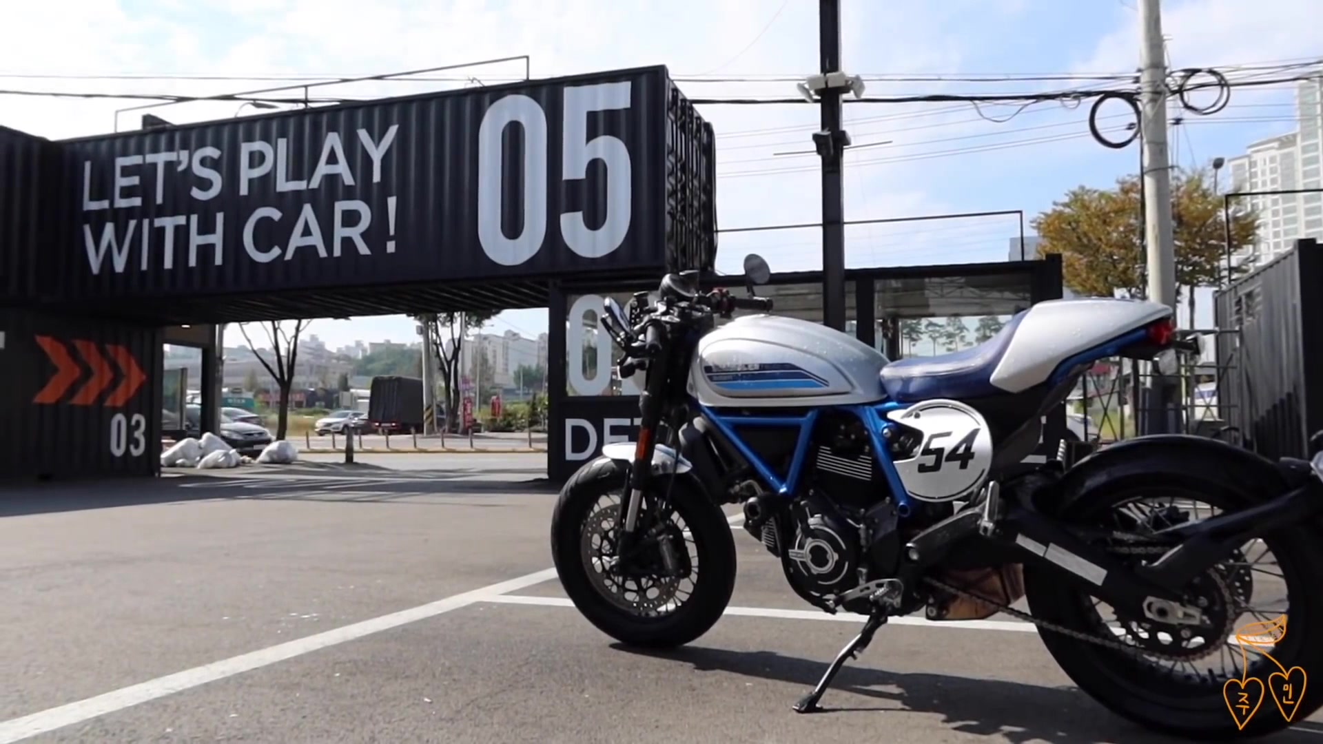 【杜卡迪咖啡自游】——蓝山洗车日记(ducati scrambler cafe racer)