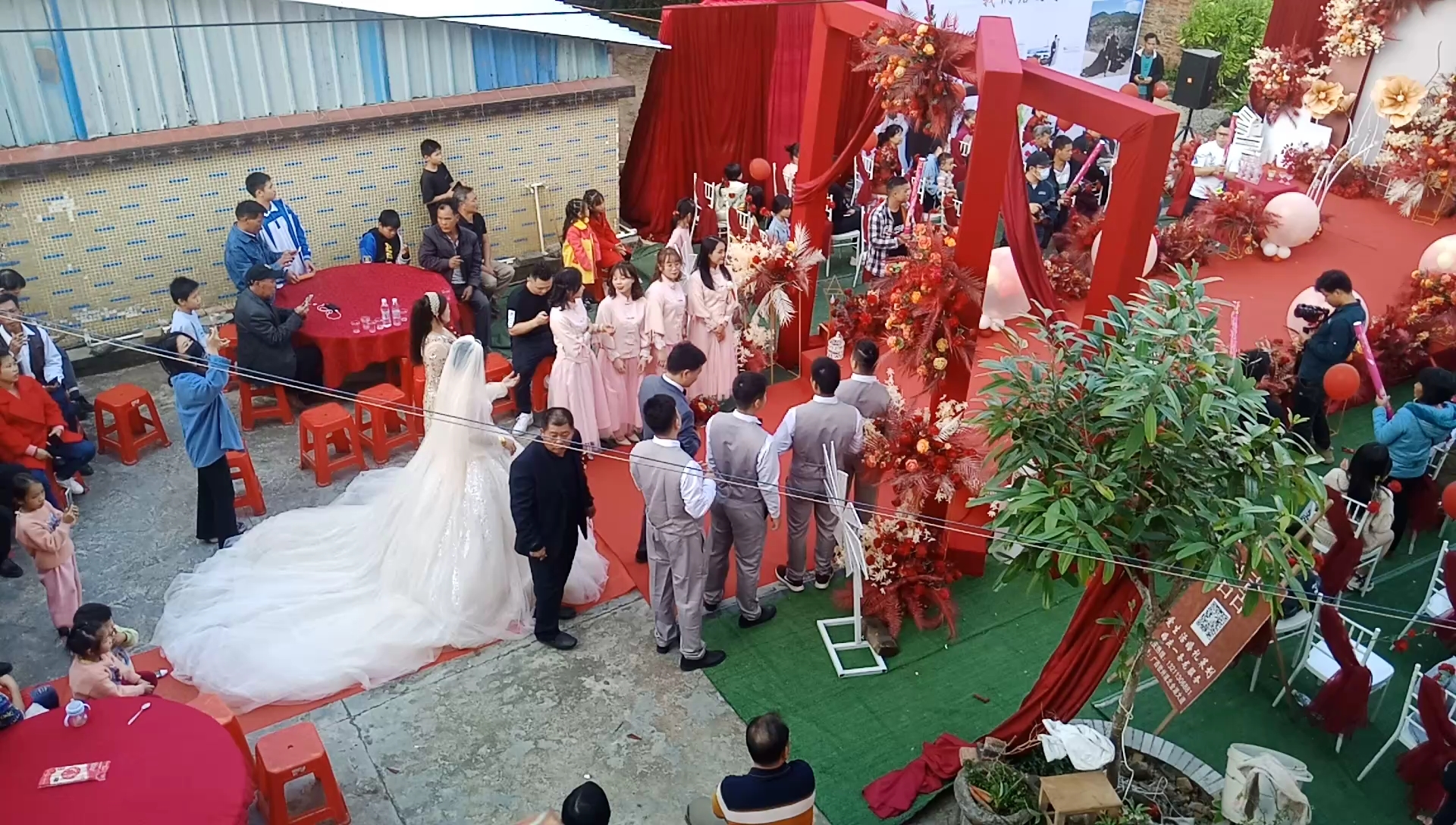广西小六结婚图片