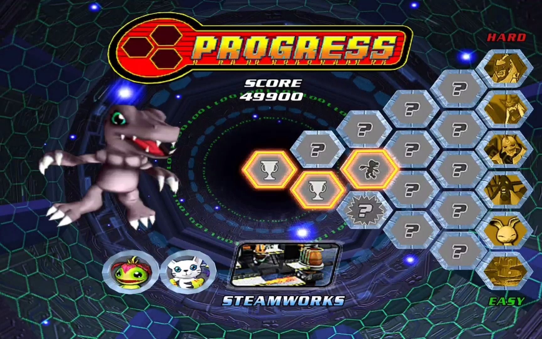 【童年回忆】ps2经典游戏《数码宝贝格斗编年史》黑暗战斗暴龙兽yyds!