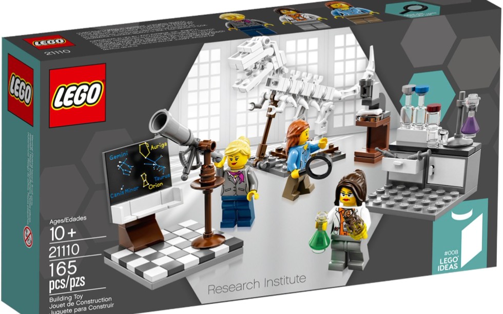 乐高ideas21110科学研究所速组评测