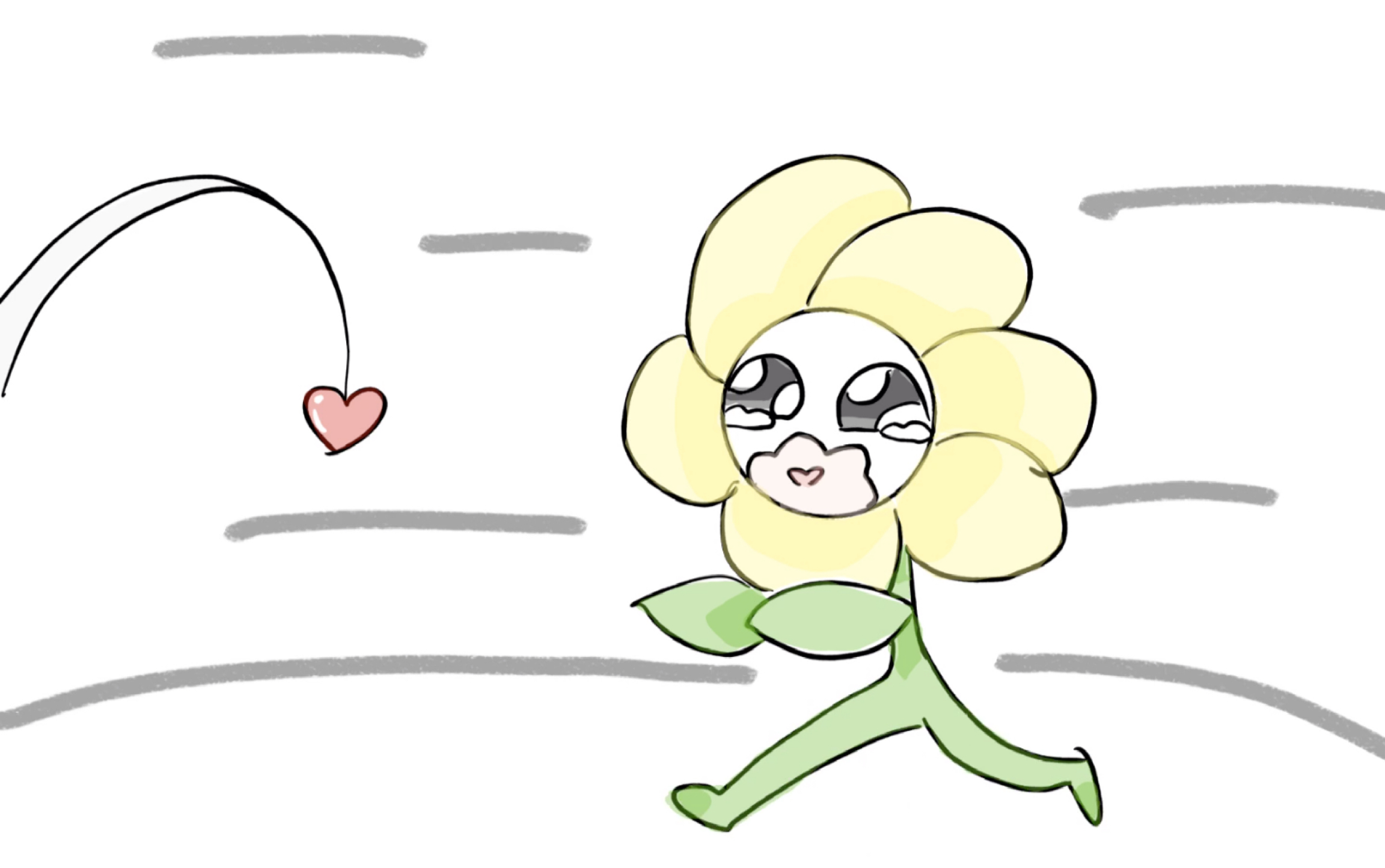 【undertale手书】被没收灵魂的flowey