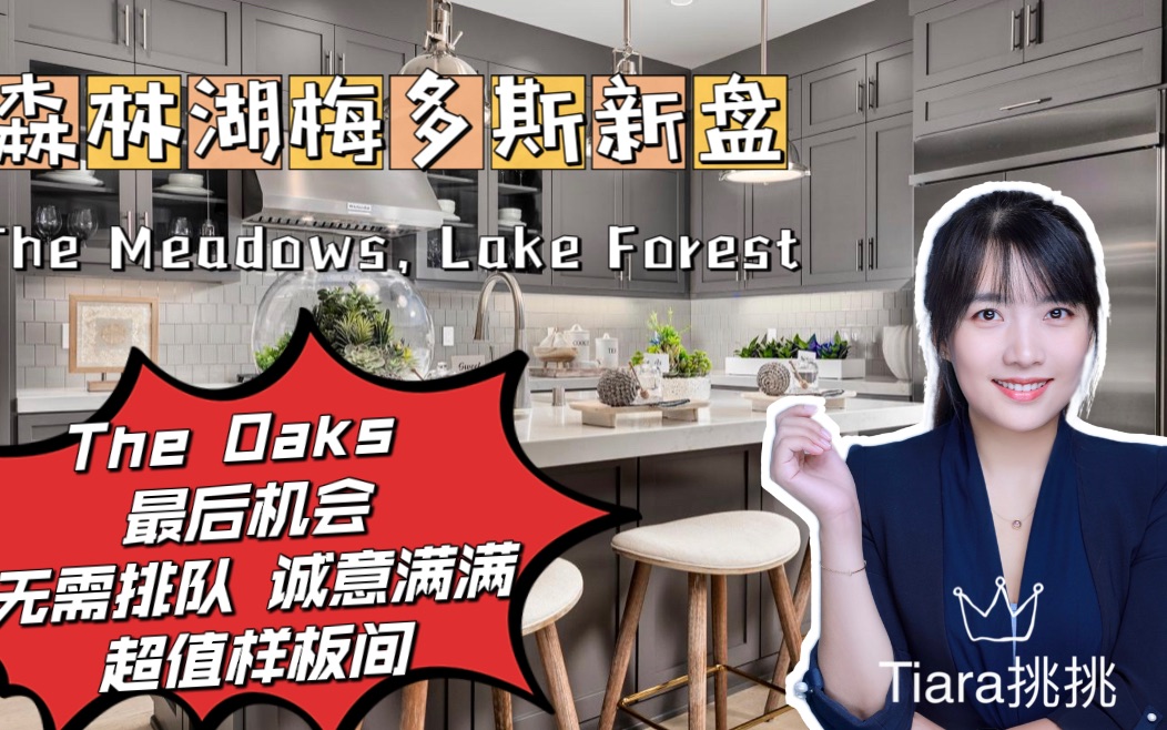 ModelHomeVLOG37 森林湖The Meadows样板间继续The Oaks超惊艳LOFT| 豪宅品质| 加州尔湾地产经纪Tiara挑挑哔哩哔哩bilibili