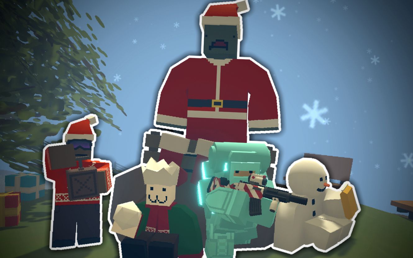 【unturned】elver地图生存实况解说#5:圣诞节抽奖与试用道具