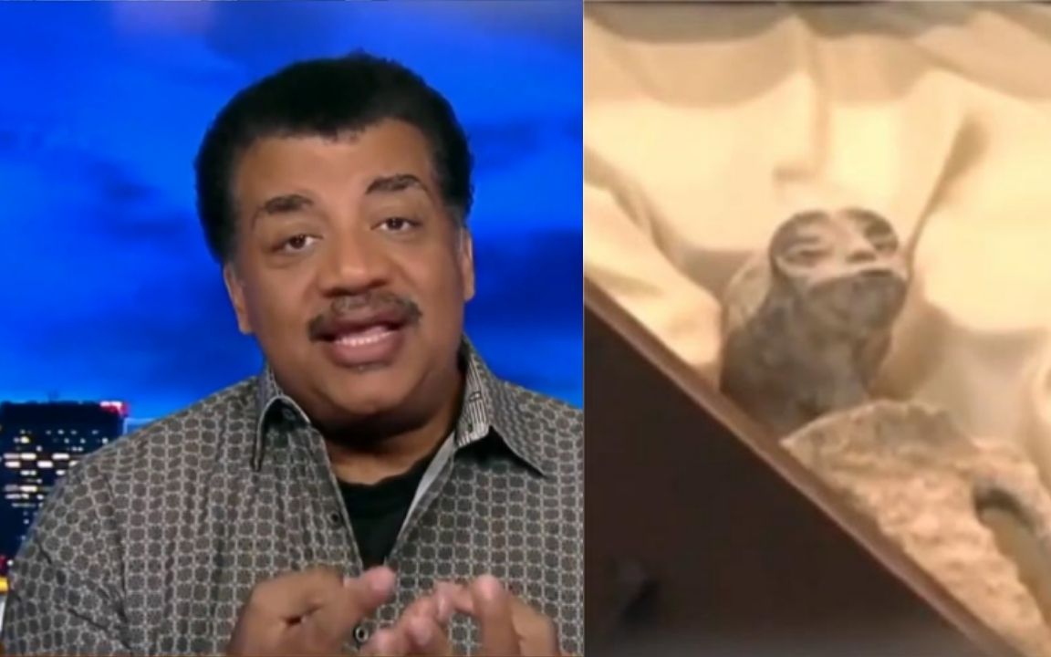 [图]天文学家 Neil deGrasse Tyson 锐评“墨西哥外星人”事件：媒体哗众取宠