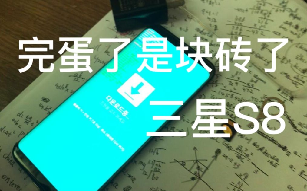 【人人都会刷机】韩版三星S8要变砖了吗???哔哩哔哩bilibili