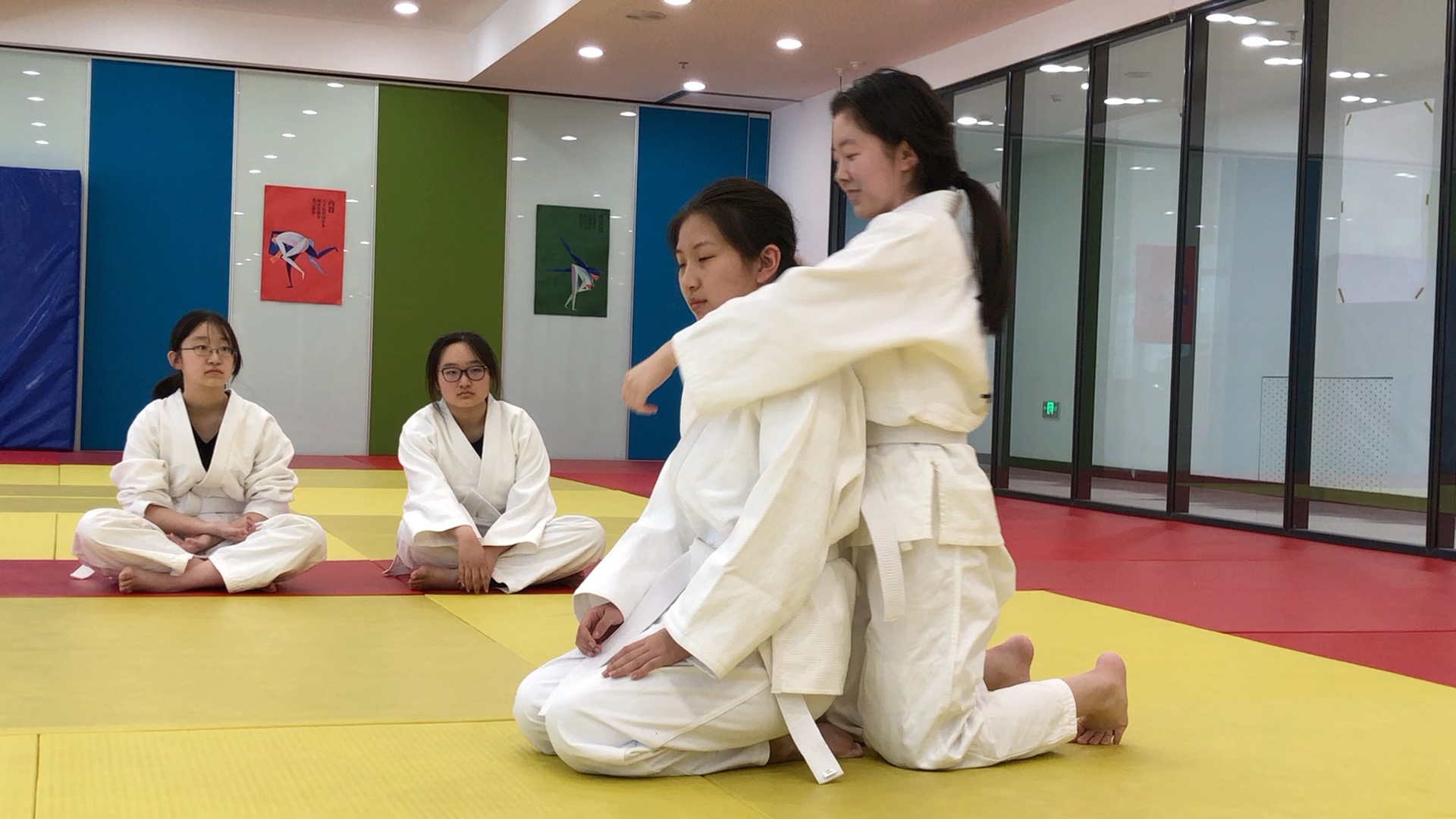 一个柔道小白讲解寝技【手臂三角绞】_哔哩哔哩_bilibili