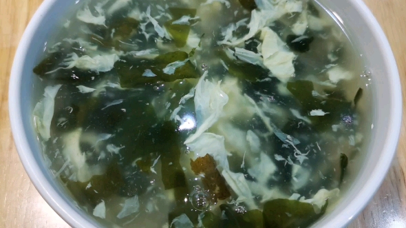 经典食谱之海带蛋花汤
