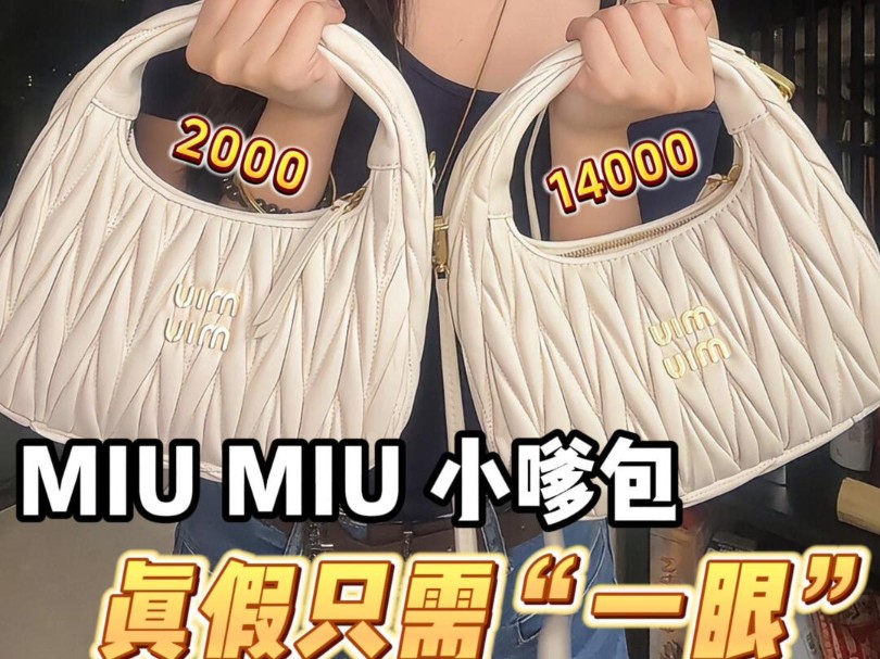 MiuMiu hobo|真vs平对比,这你也能看得出❓哔哩哔哩bilibili