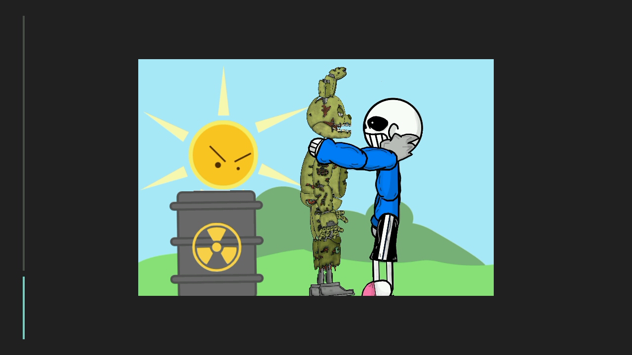 沙雕up去野营sans克串.