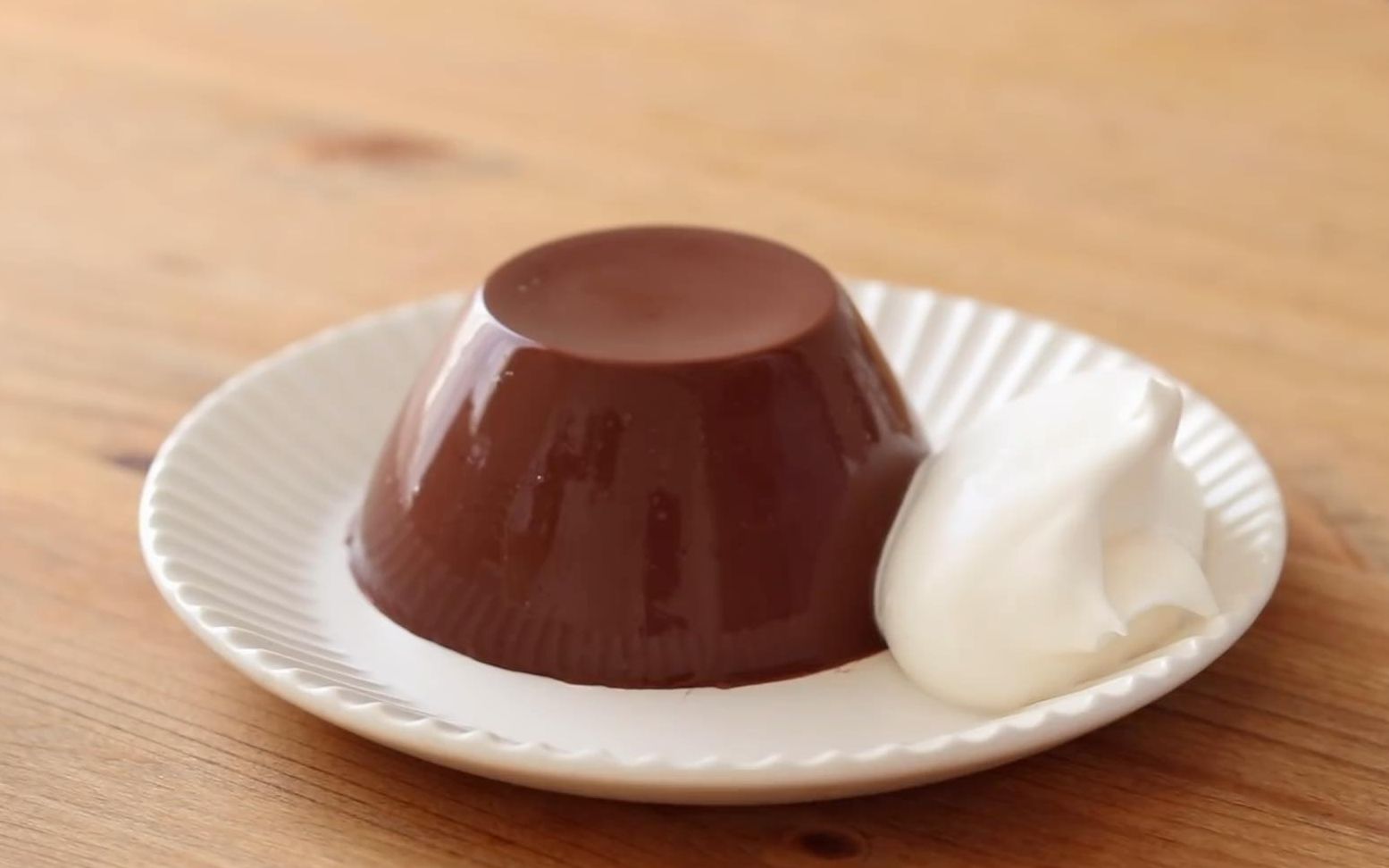 超级简单超级q弹超级好吃的可可布丁!