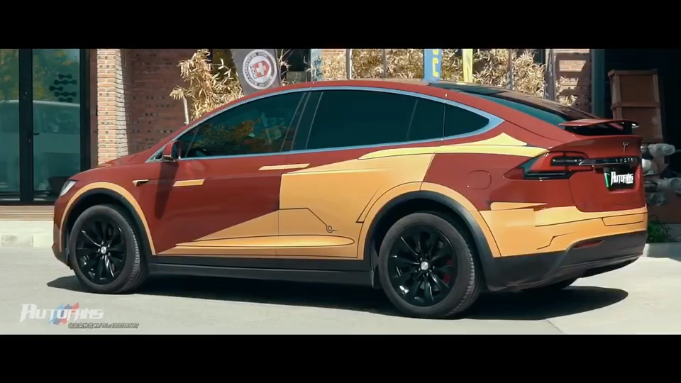 特斯拉model x钢铁侠私人订制